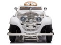 Auto Na Akumulator Mercedes Benz 540K Klasyk Premium Światła LED MP3 Biały