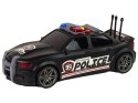 Auto Sportowe Otwierany Bagażnik Policja Światła Dźwięki Czarny 1:16