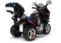 Motor Na Akumulator HC8051 Dla Dzieci Czarny Ścigacz Światła Led Dźwięki