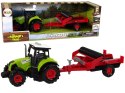 Traktor Z Kultywatorem Dla Dzieci Światła Dźwięki Zielony