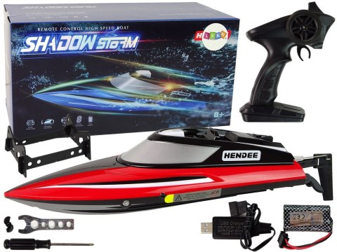 Motorówka R/C Zdalnie Sterowana 2.4G Czerwona 20-25 KM/H
