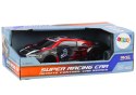 Autko Zdalnie Sterowane RC 1:18 Gumowe Koła Drift Czerwony