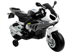 Motor Na Akumulator BMW S1000RR Dla Dzieci Srebrny Trójkołowy