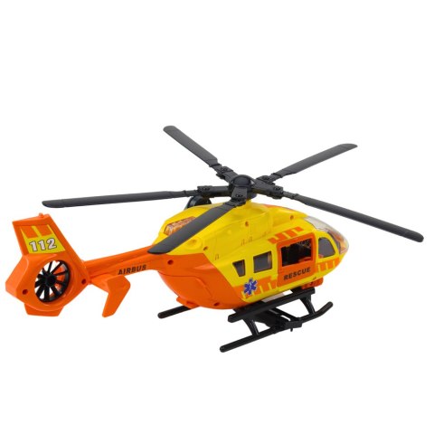 Helikopter Ratunkowy Hak Nosze Światła Dźwięki Pomarańczowy 1:12