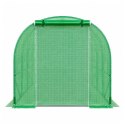 Tunel Ogrodowy Foliowy Szklarnia Na Warzywa Okna Zielony UV 6x3x2M 18M²