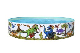 Basen Ogrodowy Dinozaury 183 cm x 38 cm Bestway 55022
