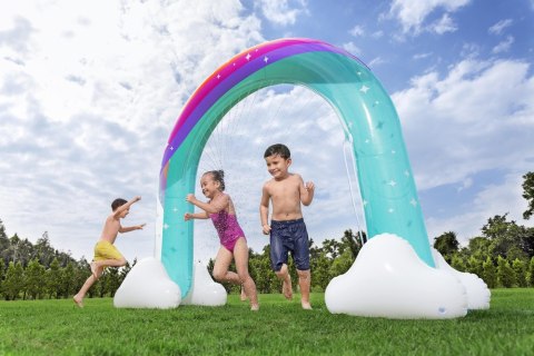 Dmuchana Kurtyna Wodna Fontanna Tęcza 221 x 71 x 19cm Bestway 52732