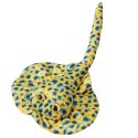 Maskotka Pluszowa Płaszczka Przytulanka Żółta W Kropki 50cm