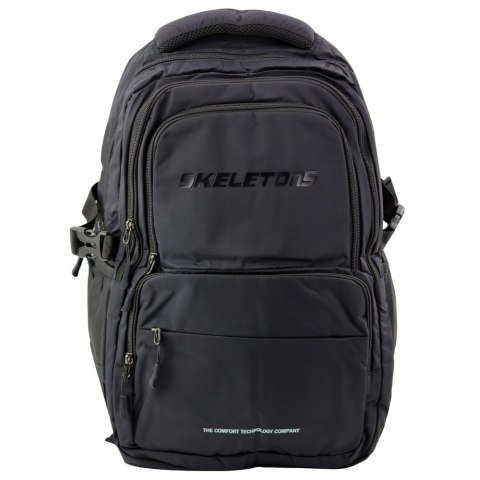 Plecak Miejski Funkcjonalny 9 Kieszeni Czarny 35L 48cm