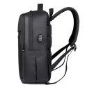 Plecak Miejski USB Kieszeń Na Laptopa Odblaski 16L 45cm