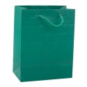 Torba Prezentowa Elegancka Tłoczone Kwadraty 23 x 18 x 10,5 cm