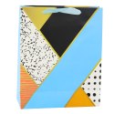 Torba Prezentowa Papierowa Wzory Geometryczne 32 x 26 x 12 cm