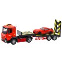 Zestaw Laweta Zdalnie Sterowana RC Auto Sportowe Osobowe Czerwone 1:16