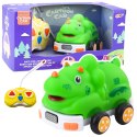 Autko Zdalnie Sterowne RC Dla Malucha Dinozaur Zielony