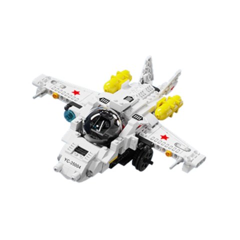 Klocki Konstrukcyjne Robot Kosmiczny Łazik Samolot RC 3w1 408 el.