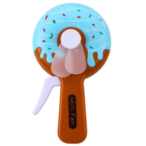 Wentylator Ręczny Mini Wiatraczek Pączek Donut Dla Dzieci 4 Wzory