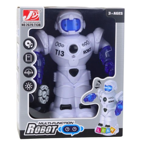 Inteligentny Robot Zdalnie Sterowany RC Pilot Światla Dźwięki
