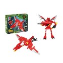 Klocki Konstrukcyjne Dinozaur Robot 2w1 50-70 el. Mix
