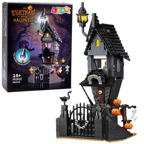 Klocki Konstrukcyjne Dom Strachu Halloween Wieża 581 el.