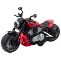 Motocykl Zabawkowy Na Baterie Napęd Światła Dźwięki Czerwony