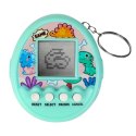 Tamagotchi Pet Egg Gra Elektroniczna 168W1 Brelok Z Dzwoneczkiem Turkusowa
