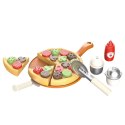 Zestaw Do Gofrów Pizza Z Dodatkami Akcesoria Kuchenne Dla Dzieci