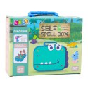 Zestaw Do Skręcania DIY Walizka Układanka Dinozaury Klocki Wkrętarka 228el.