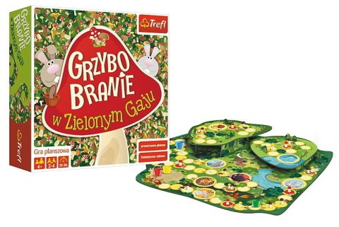 Gra planszowa Grzybobranie w Zielonym Gaju Trefl 00988