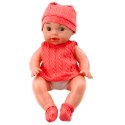 Lalka Bobas Z Butelką Do Karmienia Różowe Ubranko Dźwięki 30cm