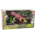 Zestaw Figurek Dinozaury Ruchome Nogi Paszcze 4szt