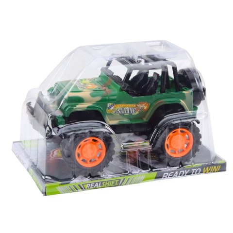 Duży Samochód Terenowy Militarny Off-Road Zielony 25cm
