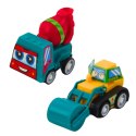 Zestaw Mini Autka Budowlane Z Napędem W Torebce 6szt.