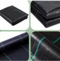 Agrotkanina Czarna 100 cm x50m UV 70g Antychwastowa Agrowłóknina + Kotwy
