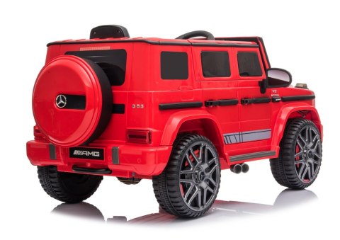 Auto na akumulator Mercedes G63 Czerwony BBH-0003