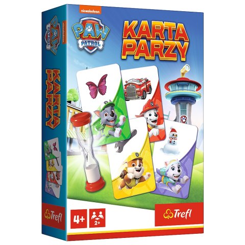 Gra podróżna Karta Parzy Psi Patrol Trefl 02691