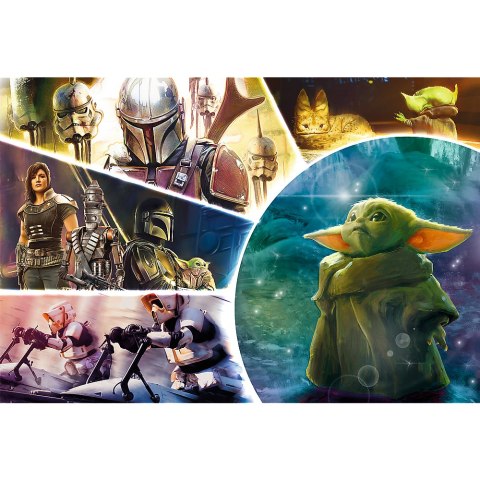 Puzzle - 100 - Gwiezdne wojny - STAR WARS - Baby Yoda - Trefl 16413