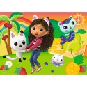 Puzzle - 20 miniMaxi - Kolorowy dzień Gabi - Koci Domek Gabi - Trefl 56041