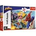 Puzzle - 60 - W sieci - Spiderman - Trefl 17372