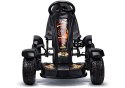 Sportowy Gokart Na Pedały F618 Pomowane Koła Obciążenie 50kg Czarny