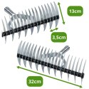 Aerator Wertykulator Ogrodowy Ręczny Do Trawnika Dwustronny LEAN 34 cm