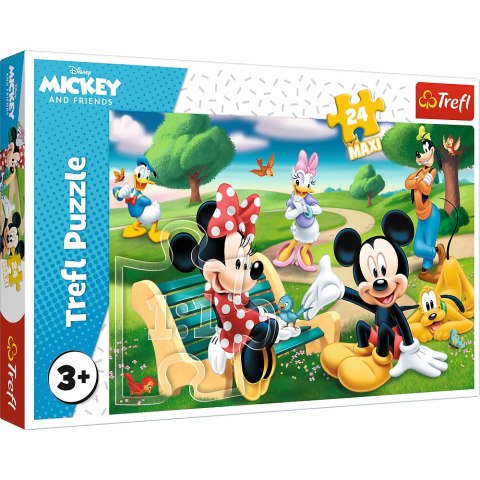 Puzzle - 24 Maxi - Myszka Miki w gronie przyjaciół - Disney - Trefl 14344