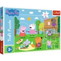 Puzzle - 24 Maxi - Zabawy na polanie - Świnka Peppa - Trefl 14342