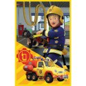 Puzzle - 3x50 - Ekipa z remizy - Strażak Sam - Trefl 34880