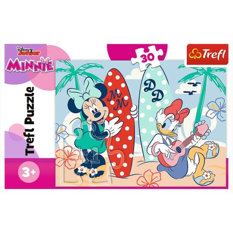 Puzzle - 30 - Kolorowa Minnie - Disney - Trefl 18302