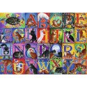 Puzzle - 500 - Koci alfabet - Trefl 37527