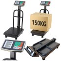 Waga Elektroniczna LCD Platformowa Magazynowa Dokładność do 20g 150kg