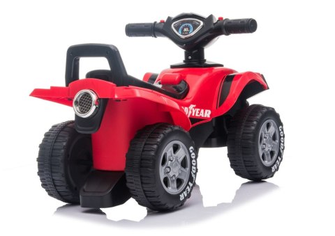 Jeździk Quad Dźwięk Światła 551-G Czerwony