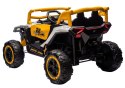 Pojazd na akumulator M1 Biało-Żółty 4x4