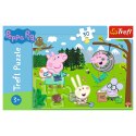 Puzzle - 30 - Leśna wyprawa - Świnka Peppa - Trefl 18245