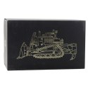 Spychacz Buldożer Koparka Huina Metalowy Model Budowlany 1:50